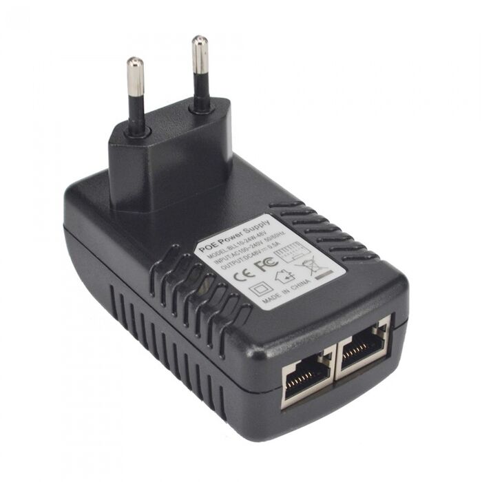 INJECTOR POE GIGA 24W אינגקטור POE 24W 24V מזרק POE מהירות GIGA