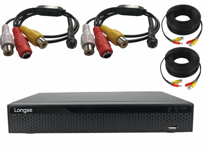 קיט 2 מצלמות , נסתרת מיני ומכשיר הקלטה 1T