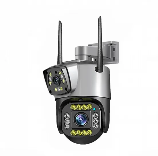 מצלמת אבטחה לבחוץ 4G עם סים כולל 2 עדשות 4M PIXCEL