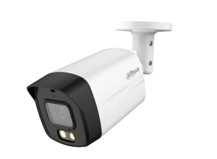 מצלמת צינור 5 מגה מצלמת צינור Dahua 5MP 3.6mm Full Color HAC-HFW1509TLM-A-LED