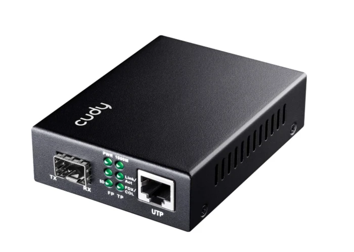 Cudy MC220 Gigabit מממיר מדיה אופטי לרשת גיגה