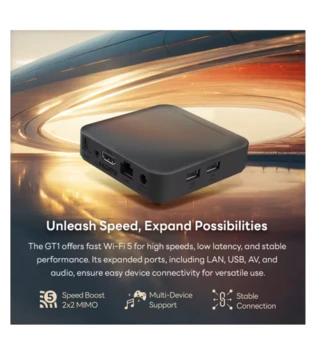 סטרימר ROCKTEK GT1 סטרימר 2GB+32GB מאושר נטפליקס וגוגל