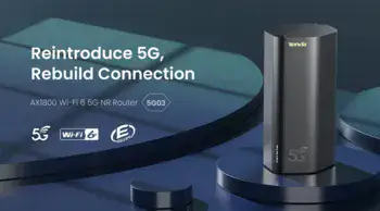 5G03 נתב סלולרי WIFI6 AX1800 5G TENDA