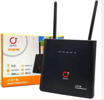 AX9 PRO נתב סלולרי עם קו טלפון חיבור לסים+ RJ11 לטלפון