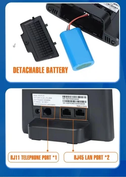 AX9 PRO נתב סלולרי עם קו טלפון חיבור לסים+ RJ11 לטלפון