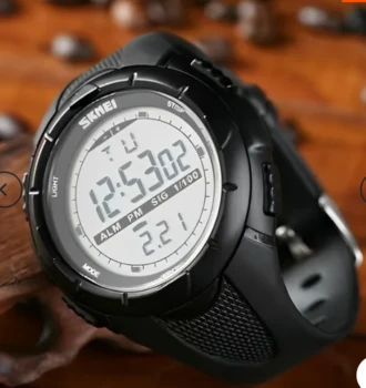 שעון יד ספורט גברים צבאי תאורת לד