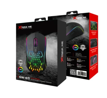 עכבר גיימינג אלחוטי דגם GW-611 מבית XtrikeMe