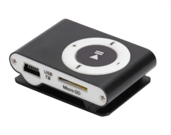 נגן MP3 ללא צג וללא זכרון כולל סוללה נטענת ללא אוזניות