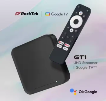 ELEBAO GT1 Google סטרימר מאושר נטפליקס Certified TV BOX RockTek Realtek RTD1325TPV 2GB DDR4 EMMC 32GB 4K Android