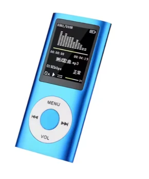 נגן MP4 כולל צג צבעוני כולל 4GB RADIO FM