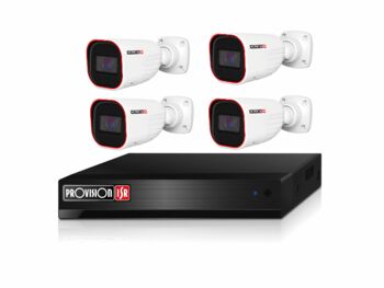 קיט 4 מצלמות Provision 2Mp מערכת הקלטה 4 ערוצים