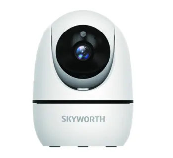 מצלמת אבטחה IP SKYWORTH H30P כולל חיבור רשת קווי מצלמת IP אלחוטית ממונעת עם מעקב אוטומטי בעת זיהוי תנועה