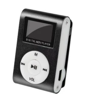 נגן MP3 כולל צג דיגיטלי ואזניות וכרטיס זכרון 32GB