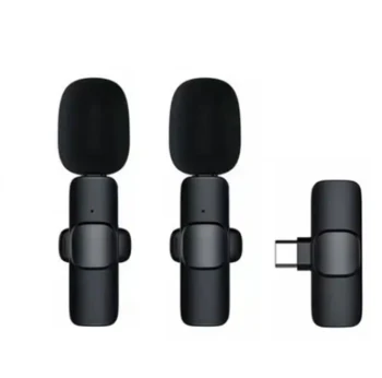 זוג מיקרופונים Dash אלחוטיים דגם K9 לחיבורי Type-C/Lightning