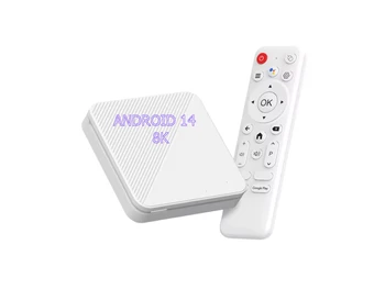 סטרימר עוצמתי 8K ANDROID 14 כולל שלט SMART TV PRO 2GB+16GB